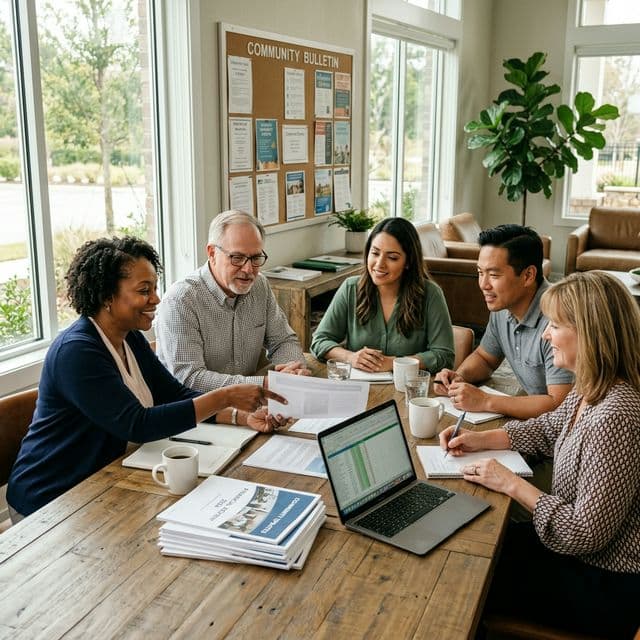 HOA board meeting